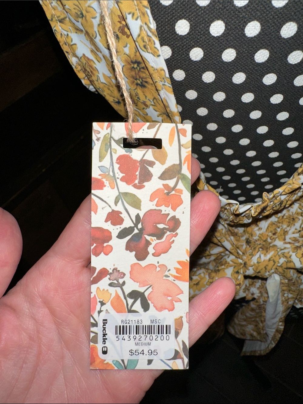 Gimmicks floral ruffle top - Picture 2 of 6